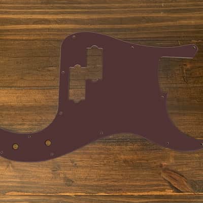 P Bass style Pickguard 2021 by Carmedon Brown(matte) image 1