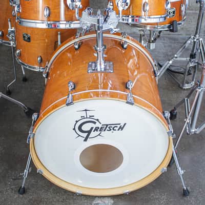 Gretsch Catalina Maple Amber Gloss 6-Piece Drum Kit (22/16/14/12/10/SD) image 10