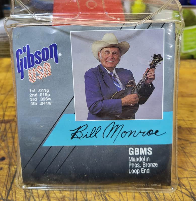 Gibson USA Mandolin String Set Luthier Parts Case Candy image 1
