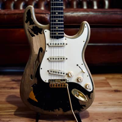 Bruno Guitars TN-295 Relic - Brass Powder Gold | Reverb