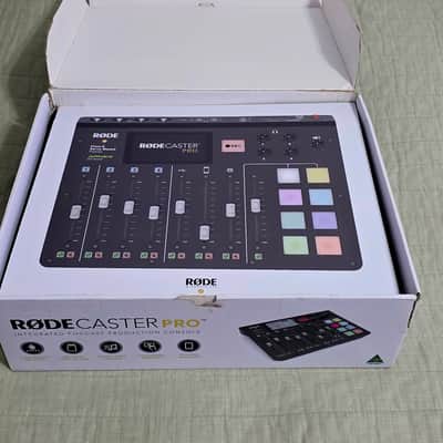 RODE RODECaster Pro 1 Integrated Podcast Production Studio 2023 - Present - Black image 5