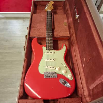 Fender Custom Shop Limited Edition `63 Stratocaster Journeyman/Closet classic/ Aged Fiesta Red (***Secondhand***) image 10