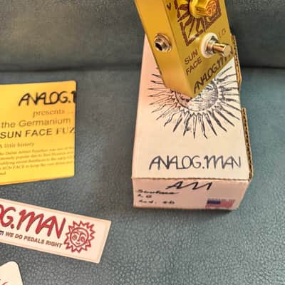Analogman Sun Face LG - Germanium Fuzz w/Sun Dial Knob and LED image 3