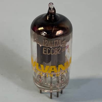 1960s Sylvania 12AU7A ECC82 Vintage Made In USA Preamp Tube! T107 image 2
