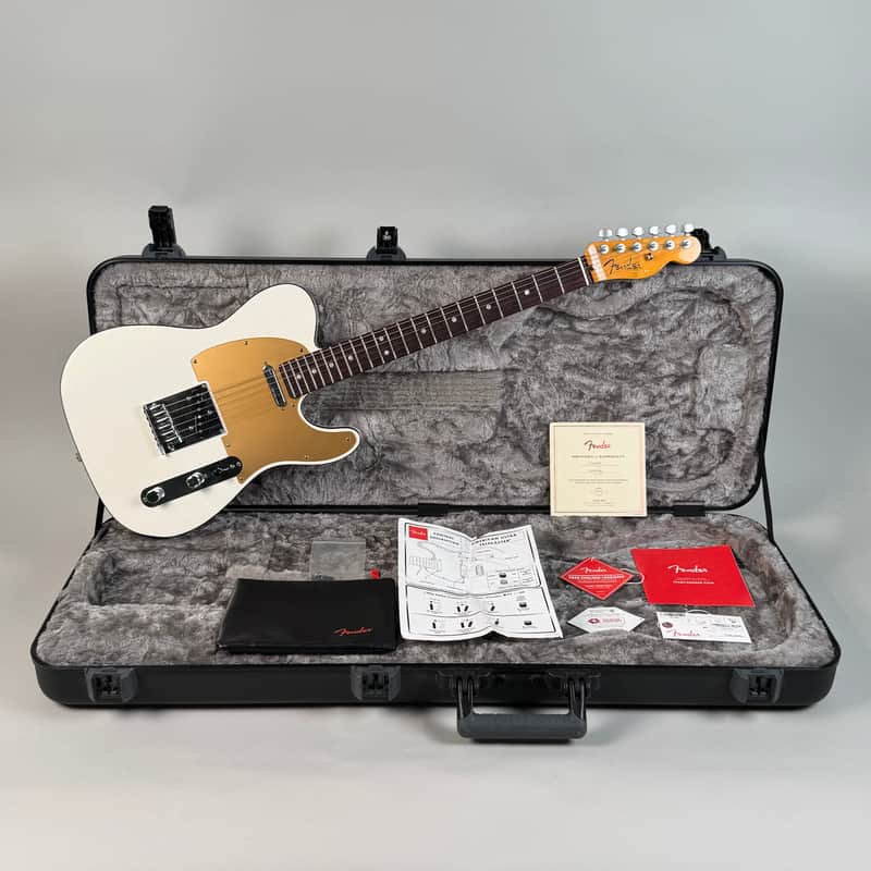 2019 Fender American Ultra Telecaster Arctic Pearl