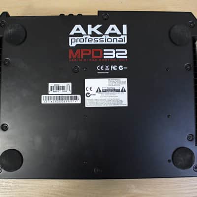 AKAI Professional MPD32 USB/Midi MPC Drum Pad Controller Unit - With USB Cable & Disc Bild 7