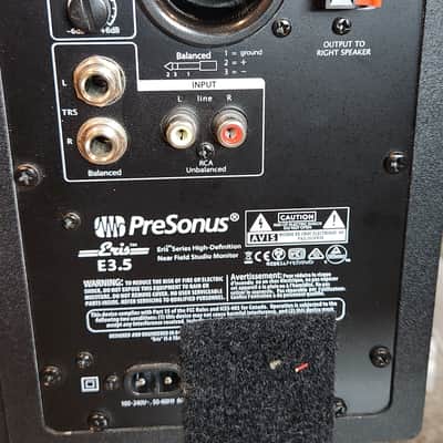 PreSonus PreSonus Eris E3.5 compact, active studio monitors 2000 - Black image 6