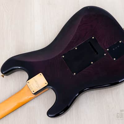 1989 Levinson Blade R3 S-Style Superstrat SSS Misty Violet image 15