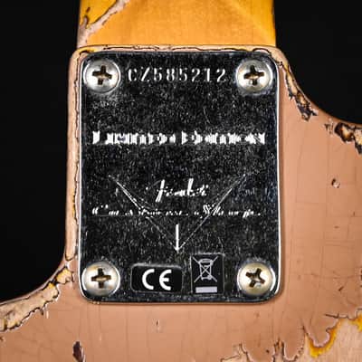 Fender Custom Shop Limited Edition '59 Stratocaster Super Heavy Relic- Aged Dirty Shell Pink/ Chocolate 3 Tone Sunburst 2025 (CZ585212) image 18