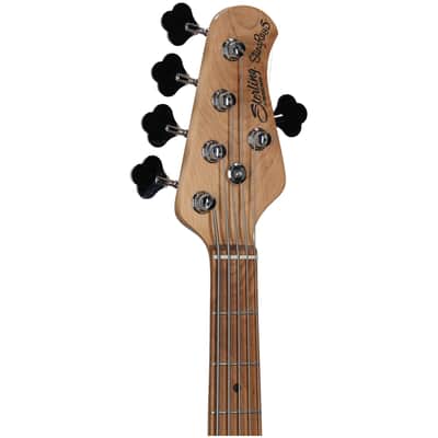 Sterling by Music Man StingRay RAY35 Electric Bass, Vintage Sunburst, Open Box (Very Good) image 7