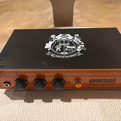 Orange Pedal Baby 100 100-Watt Power Amplifier 2019 - Present - Orange image 1