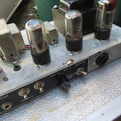 FENDER DELUXE REVERB early 1968 SILVERFACE BLACKFACE AB763 1 OWNER w/ COVER MINT! ORIGINAL RECEIPT! MOTOWN! image 15