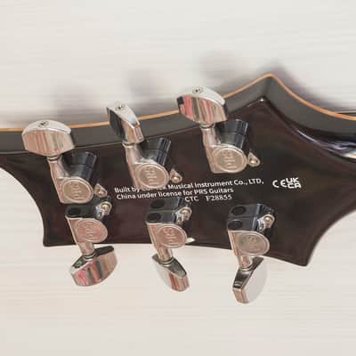PRS SE Hollowbody II Piezo 2023 - Black Gold Burst image 3
