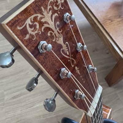 Martin Custom Shop 000-14 Fret – Fiddleback Mahogany – Mint, Original Owner 2016 - Fiddleback Mahogany image 6