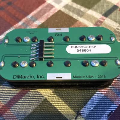 Black Poles Ernie Ball Music Man Majesty Bridge Pickup-DiMarzio, 49mm image 3
