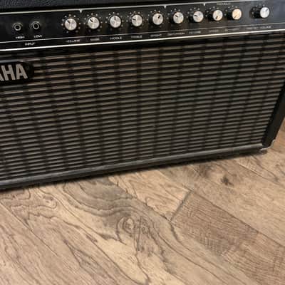 Yamaha G50-210 Fifty 210 50-Watt 2x10" Guitar Combo 1975 - 1979 - Black image 2
