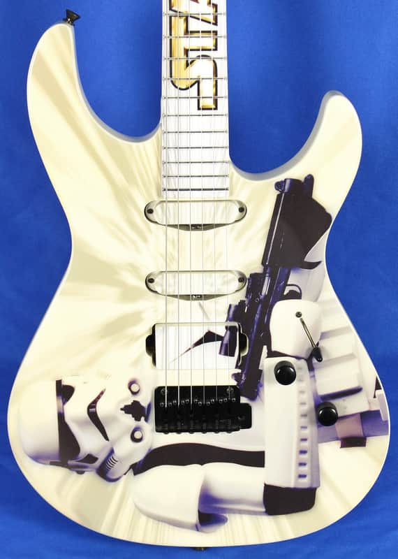 Fernandes Retrorocket Star Wars Guitar Collection Darth Vader | Reverb