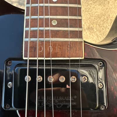 Mosrite Blues Bender 1971-1973 - Black/Burgandy image 10
