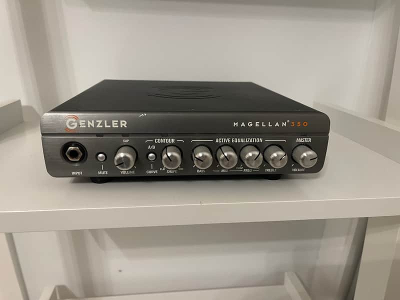 Genzler Amplification MG-350 Magellan 350 Compact 350-Watt Bass Amp Head 2020s - Black image 1