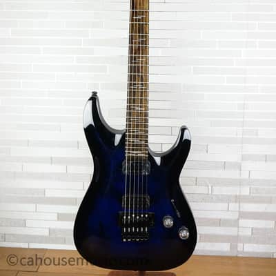 Schecter Omen Elite 6 FR - See Thru Blue Burst image 13