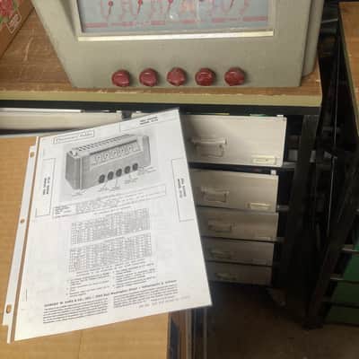 Bell Sound  3725  1950 guitar amp Conversion image 3