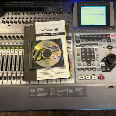 Roland VS-2480DVD LOADED w 1x VS8F-3 w Roland PLUGIN suite 3x VS8F-2 cards image 1