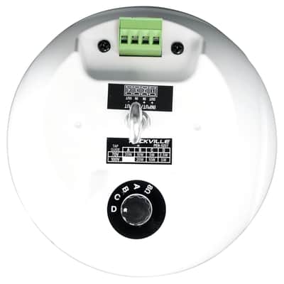 Rockville RCS350-6 Commercial Amp+10 White 5.25" Pendant Speakers For Restaurant image 3