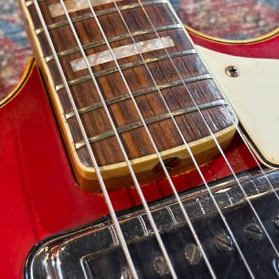 1967 Fender Coronado II with Tremolo, Rosewood Fretboard - Candy Apple Red image 13
