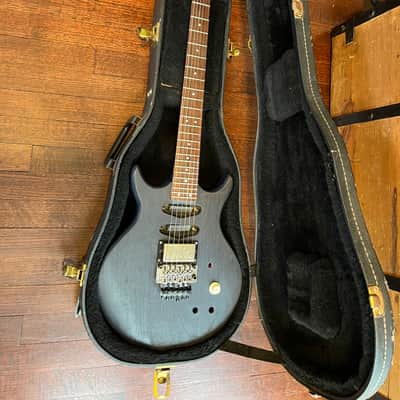 80’s Hamer Steve Stevens 24 fret guitar Floyd Rose Dimarzio project OHSC image 1