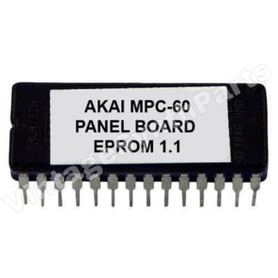 Akai MPC 60 Panel Board 379650J Eprom version 1.1 Firmware Rom Chip MPC60 Sample