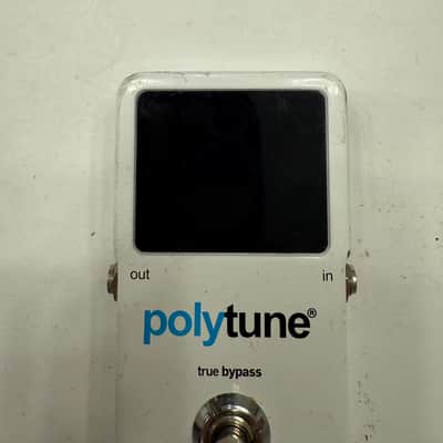 TC Electronic Polytune Poly Chromatic Tuner True Bypass Guitar Effect Pedal image 2