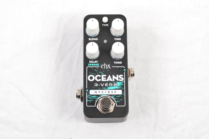 Used Electro-Harmonix EHX Pico Oceans 3-Verb Multi-function Reverb Guitar Pedal image 1