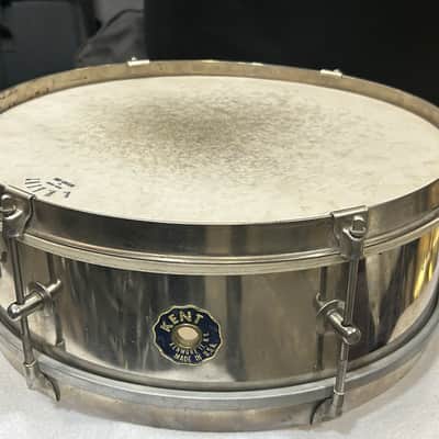 Kent 5X14" Student Model snare drum (TDG-SD-4166) 60's - Nickel Plated image 1