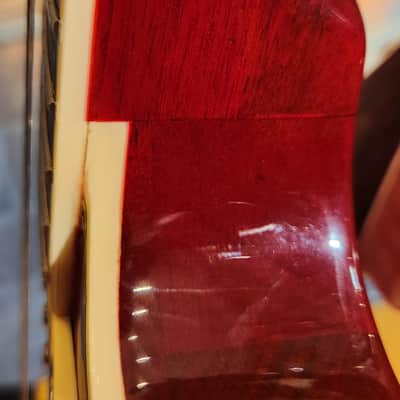 Dean Del Sol Semi-Hollow Cherry Red image 13