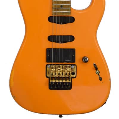 Charvel USA Custom Shop SD Pearl Yellow MB-JW OOAK image 2