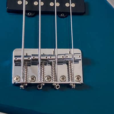 Brian by Bacchus BJB-380 MarineBlue Jazz Bass 1990s image 17