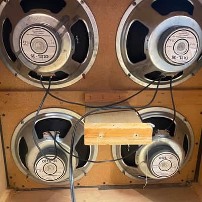 Marshall 4x12 M series 1970's - wood image 4