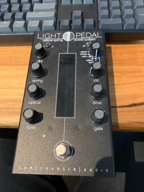 Gamechanger Audio Light Pedal Optical Spring Reverb 2020 - Black image 1
