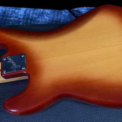 1983 Fender USA Precision Bass - Sienna Sunburst - Only 8.1lbs! Hardshell Case - From Our Vault! image 9