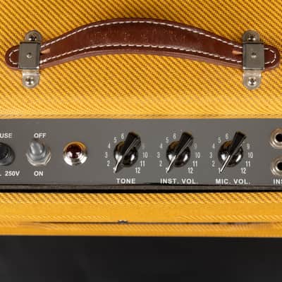 2020 Fender '57 Custom Deluxe - Lacquered Tweed | USA Handwired 5E3 12-Watt 1x12" Guitar Tube Combo Amp image 5