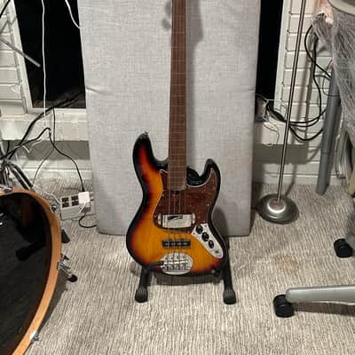 Lakland Skyline FRETLESS Vintage J CIK 2003 - Sunburst image 4
