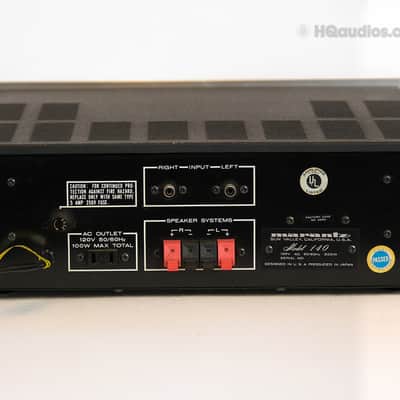 Marantz 140 Power Amplifier + 3200 Pre-Amplifier + 112 Tuner - Complete Vintage Marantz Stack - Professionally Restored - 1-Year Warranty image 5