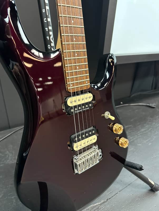 Sterling by Music Man JP50 - Pearl Red Burst | Reverb