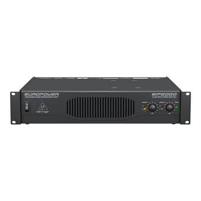 Behringer Europower EP2000 2000 Watt Stereo Power Amplifier with Accelerated Transient Response, 2x 1000W into 2 Ohms, 2x 750W into 4 Ohms, 2000W into image 3