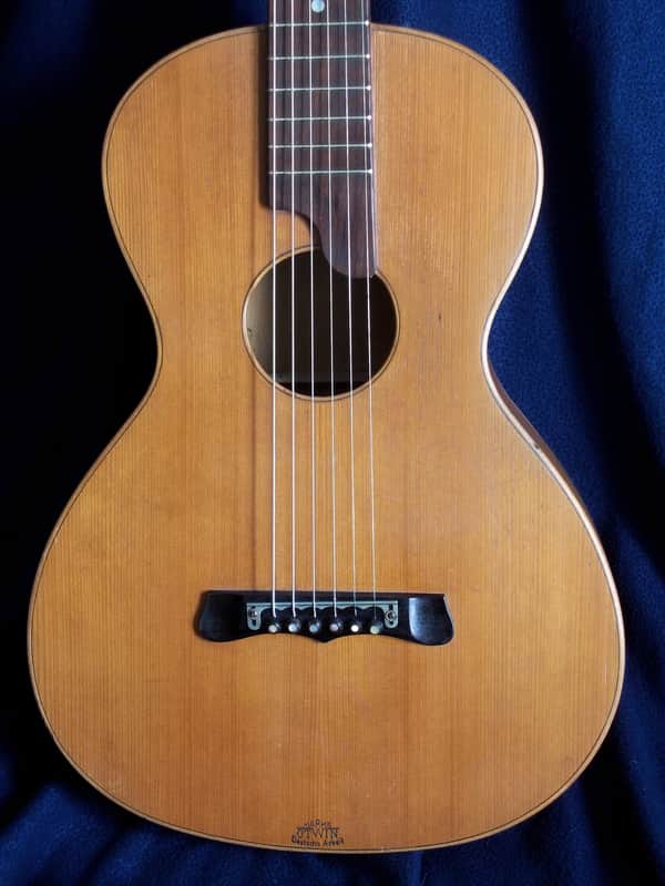 Otwin parlor guitar 1930´s (solid woods) image 1