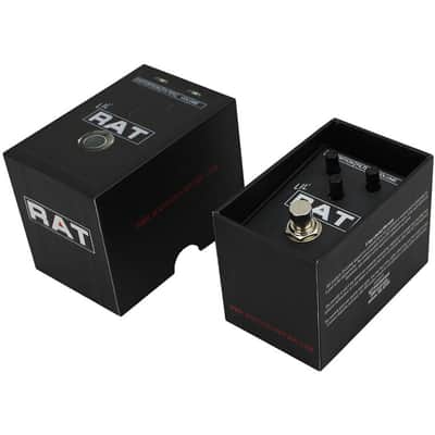 ProCo Lil RAT Distortion Pedal Compact Guitar Effects with Flat Patch Cable image 7