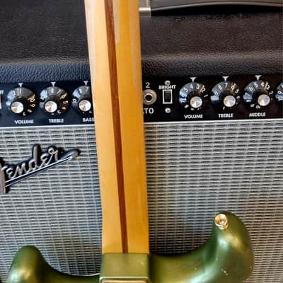 🔥 Fender Custom Shop Todd Krause Master Design 50's Stratocaster Moss Green 2014 - RARE image 12