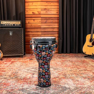 MEINL JD12DA-DH Jumbo Djembe 12 Zoll Day Of The Dead Designer image 10