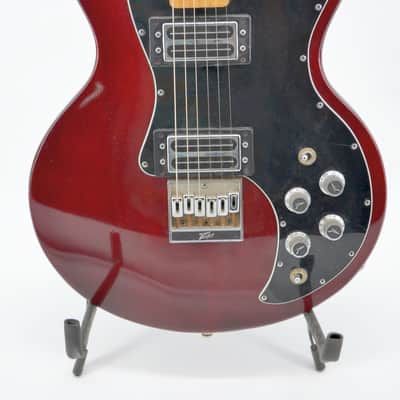 Peavey T-60 with Maple Fretboard 1978 - 1988 - Wine Red OHSC image 1
