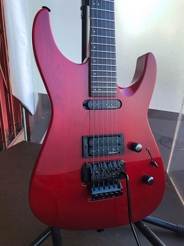 1991 MIJ Charvel SDK-080-SH, 24,75" Scale, Matching Headstock, Ash, Vintage Gig Bag image 1